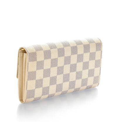 Louis Vuitton Damier Azur Sarah Wallet 3 of 7