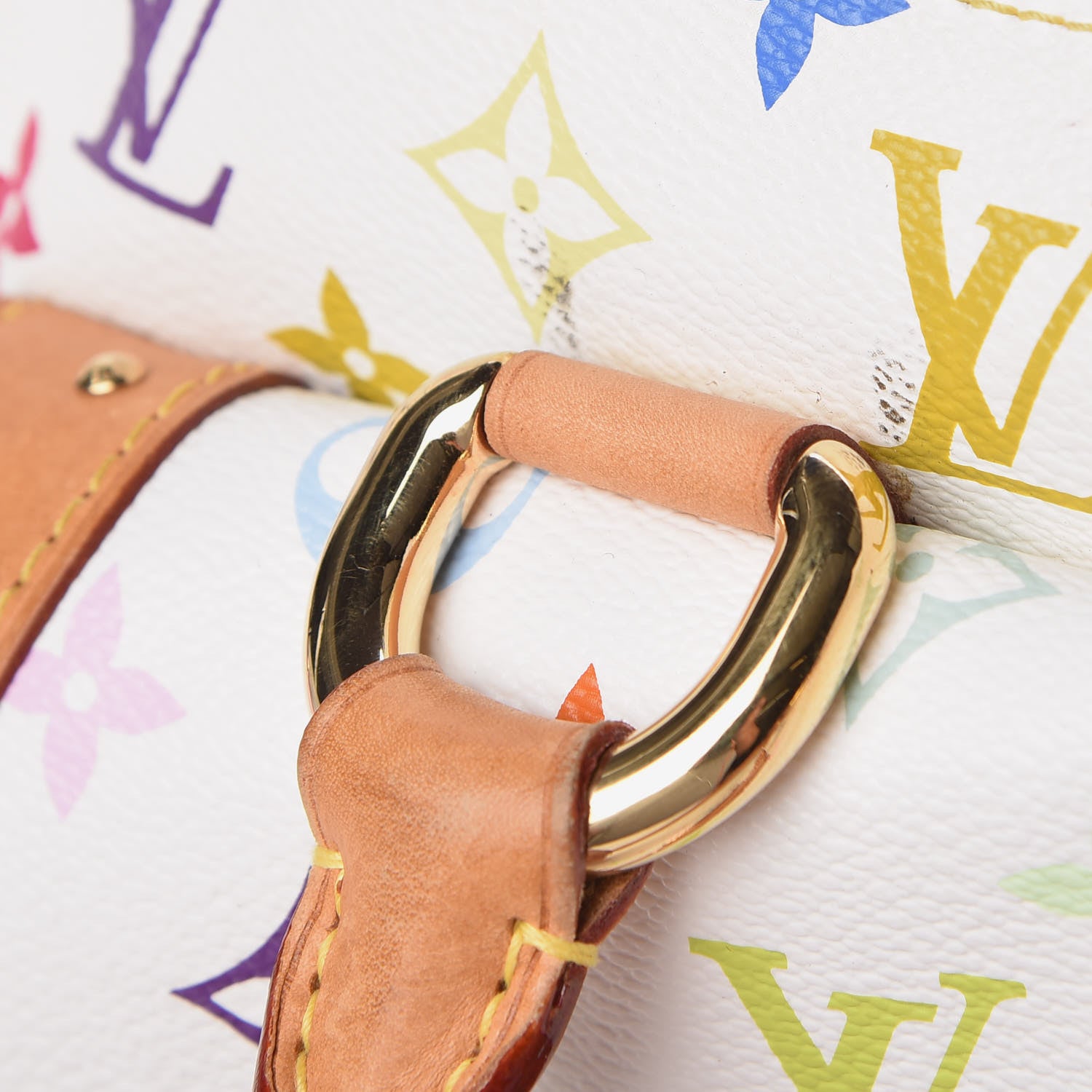 Louis Vuitton Monogram Multicolor Rita White 8 of 11
