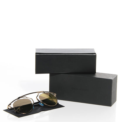 Christian Dior So Real Sunglasses Gold 5 of 5