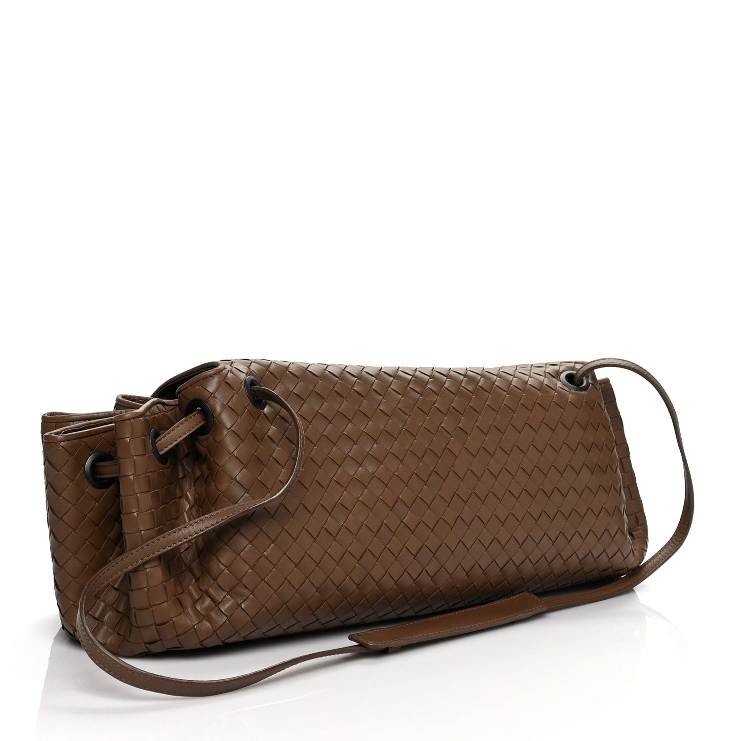 Bottega Veneta Nappa Intrecciato Messenger Bag Chene 2 of 8