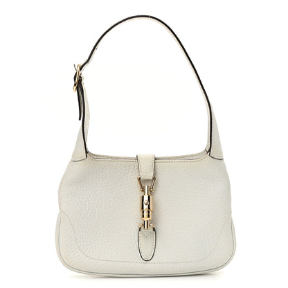 Gucci Calfskin Small Jackie O Hobo White 1 of 13