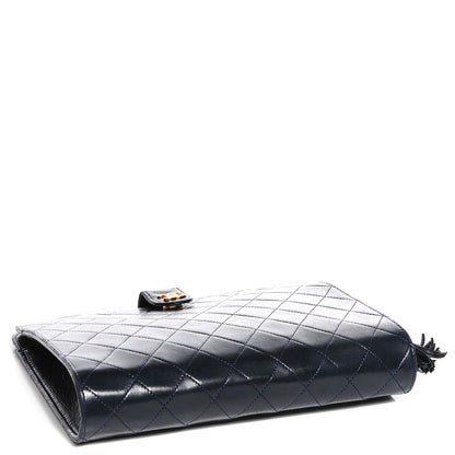 Chanel Lambskin Quilted Shoulder Bag Black 4 of 7