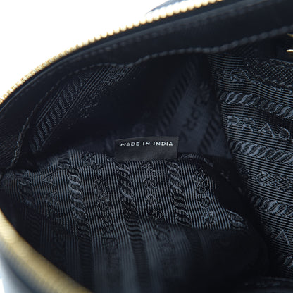 Prada Tessuto Nylon Saffiano Tote Black 7 of 12