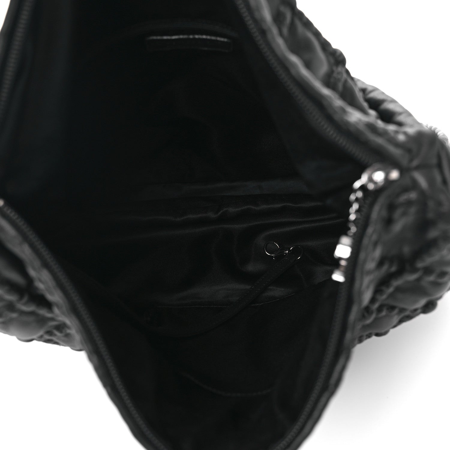 Chanel Lambskin Quilted Hidden Chain Hobo Black 5 of 11