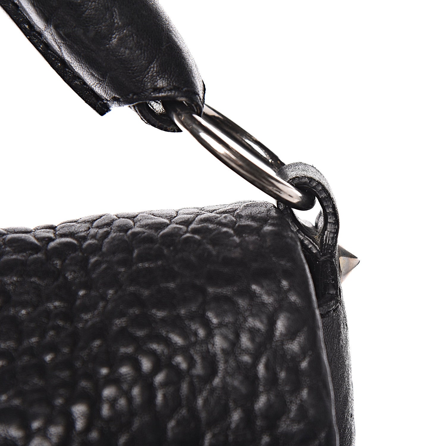 Givenchy Pebbled Lambskin Shoulder Bag Black 9 of 16
