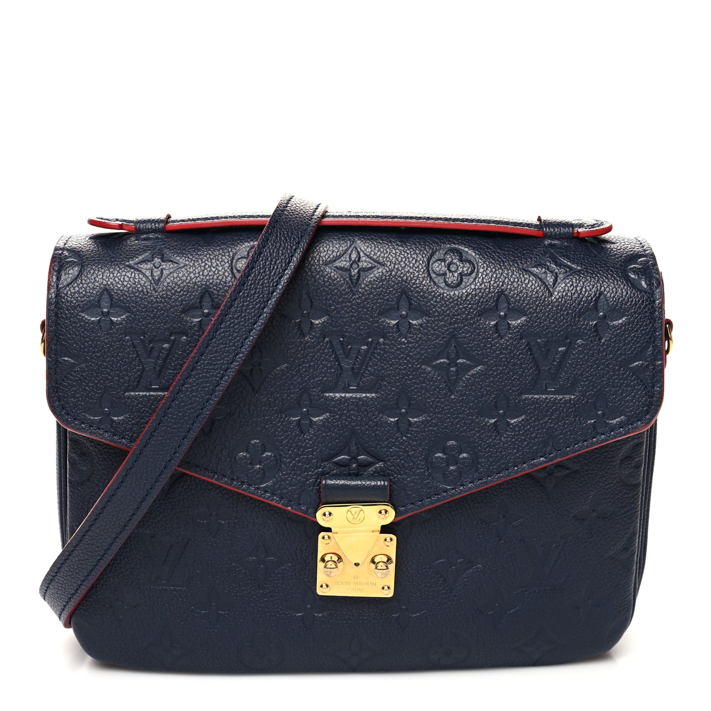 Empreinte Pochette Metis Marine Rouge