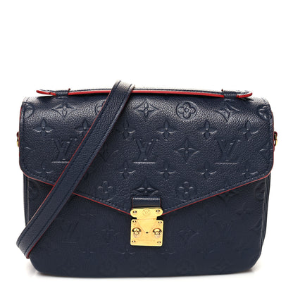Louis Vuitton Empreinte Pochette Metis Marine Rouge 1 of 11