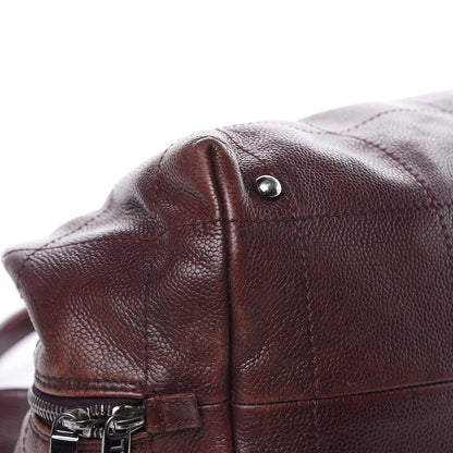 Chanel Caviar Chocolate Bar Quilted Shoulder Bag Brown 10 of 25