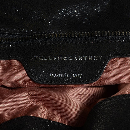 Stella McCartney Embellished Shaggy Deer Small Falabella Fold Over Tote Black 16 of 20
