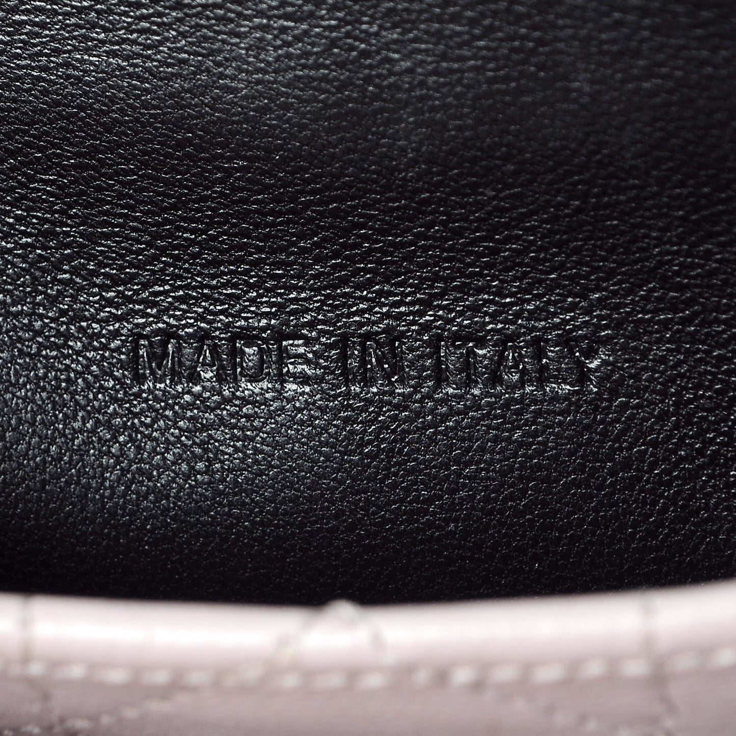 Lambskin Cannage Mini Miss Dior Flap Black