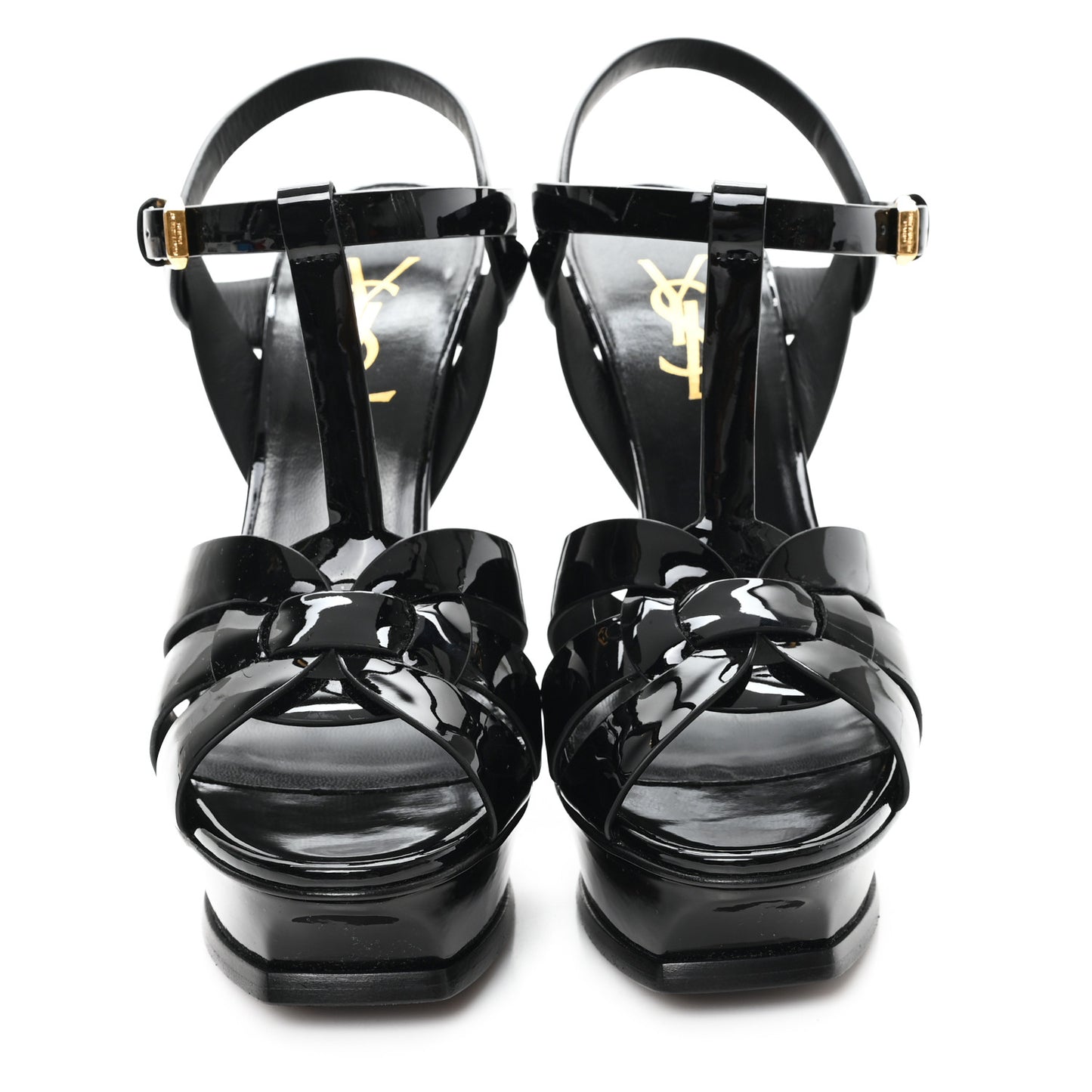 Patent Tribute 105 Platform Sandals 37 Black