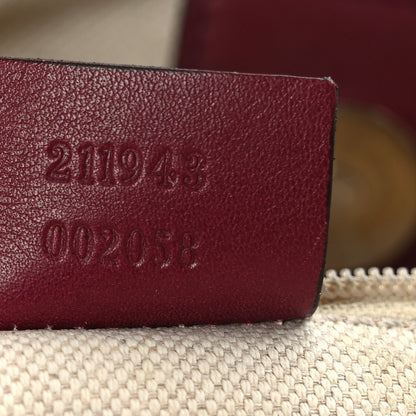 Gucci Guccissima Large Sukey Tote Red 7 of 9