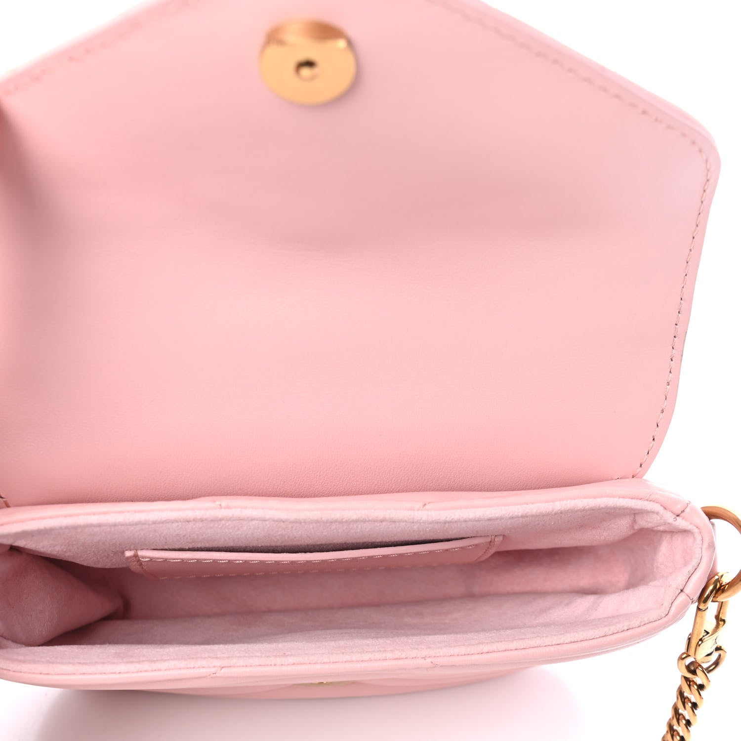 Louis Vuitton Calfskin New Wave Multi Pochette Rose Ballerine 4 of 4
