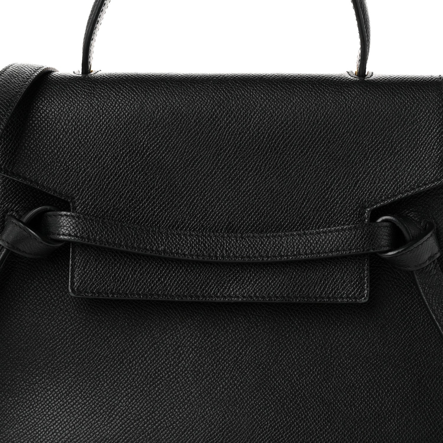Celine Grained Calfskin Micro Belt Bag Black 8 of 11