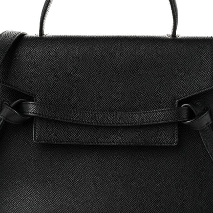 Celine Grained Calfskin Micro Belt Bag Black 8 of 11