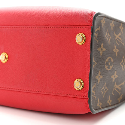 Louis Vuitton Calfskin Monogram On My Side Pirate Red 9 of 10