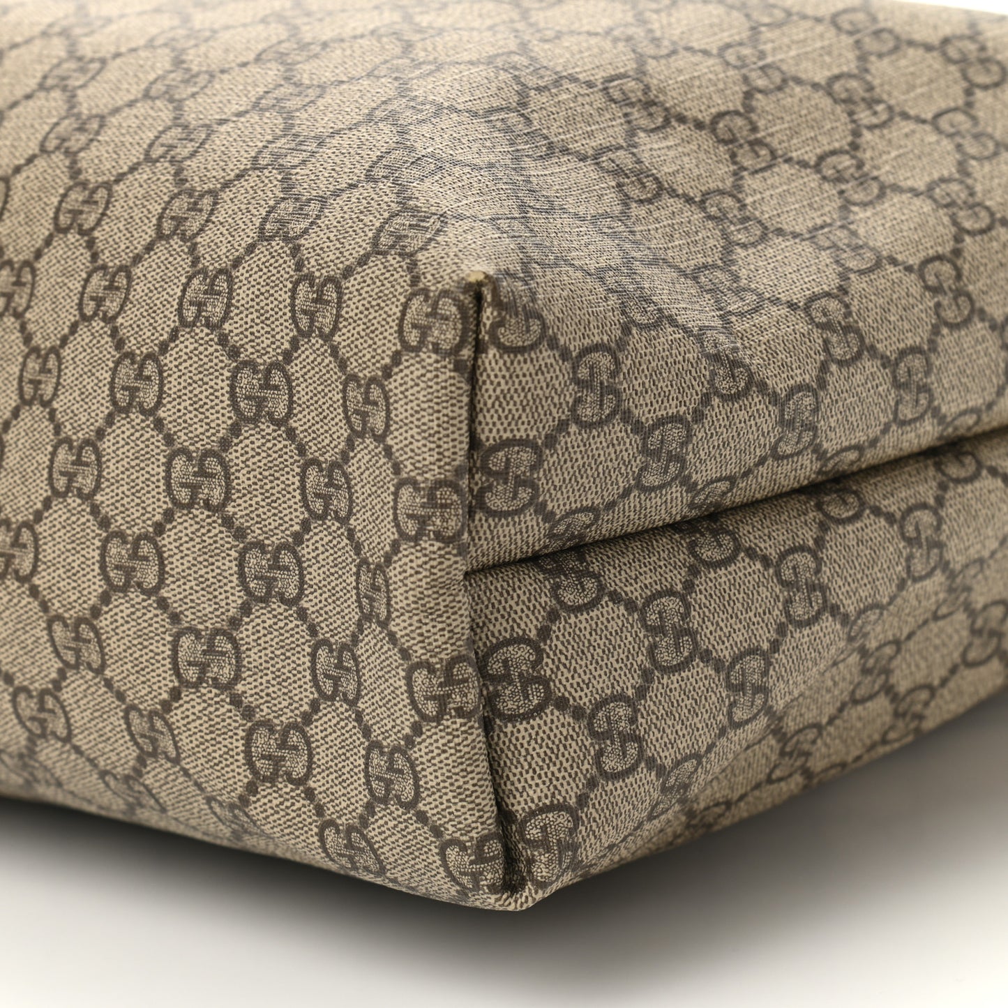 GG Plus Monogram Medium Signature Web Loop Tote Brown