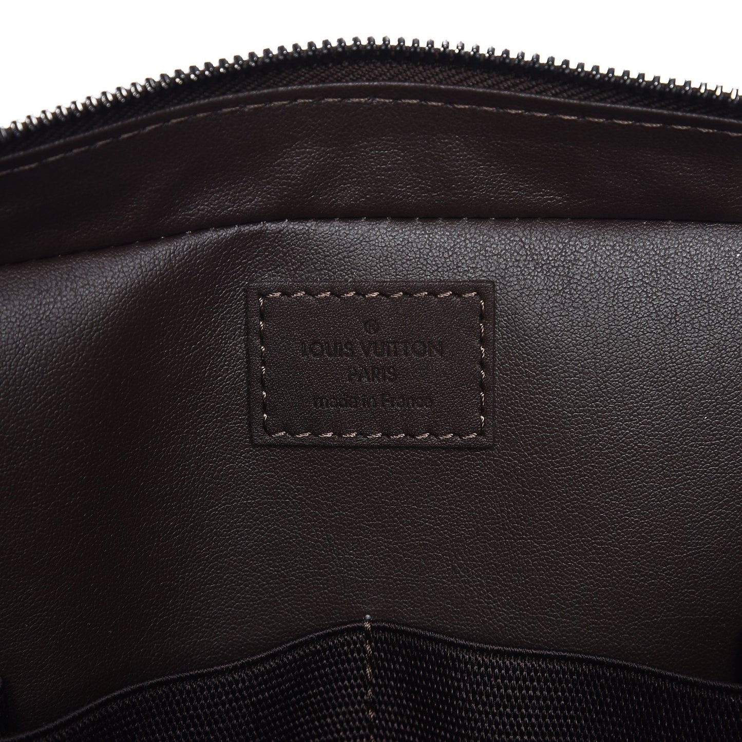 Damier Infini Toiletry Pouch Granit