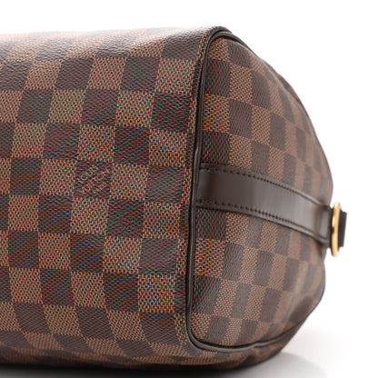 Louis Vuitton Damier Ebene Speedy Bandouliere 25 10 of 17