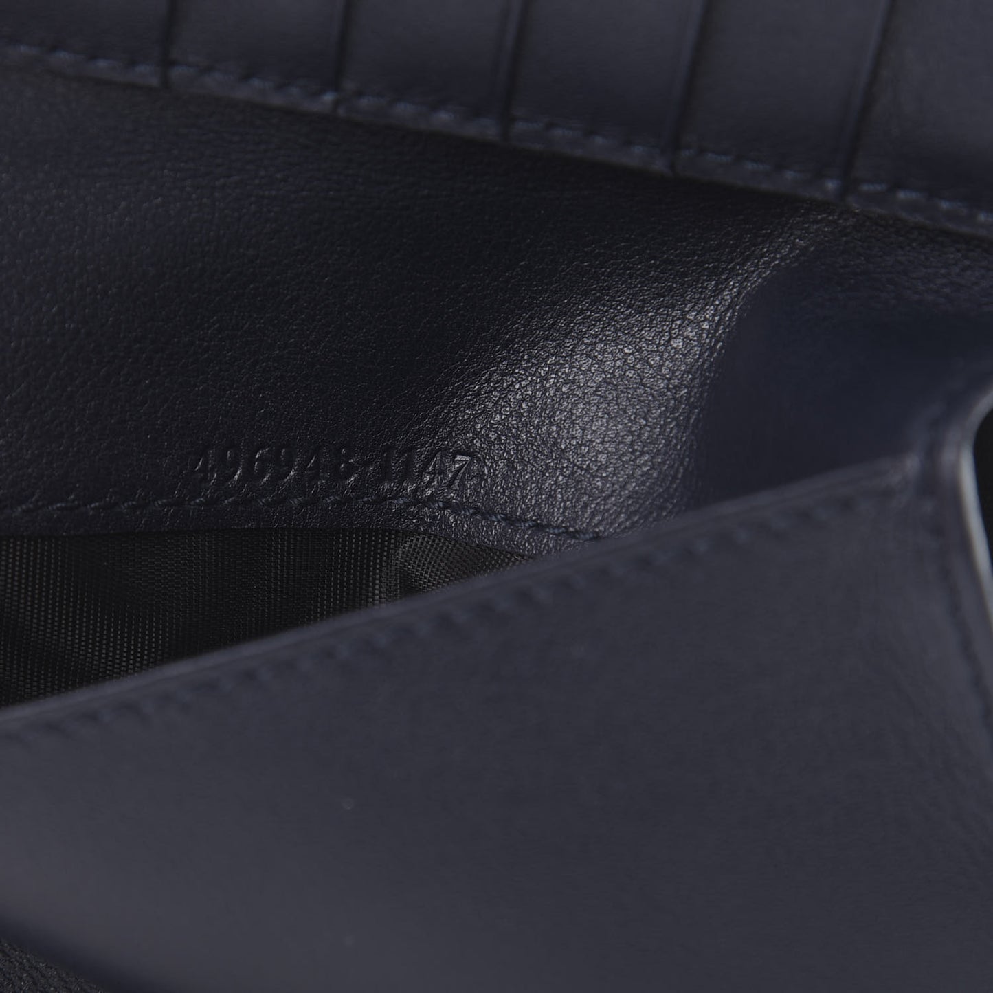 Microguccissima Passport Case Blue