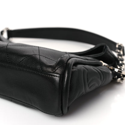 Chanel Lambskin Stitched Small Ultimate Soft Tote Black 9 of 9