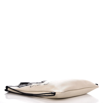 Gucci Calfskin Coco Capitan Logo Drawstring Backpack Mystic White 4 of 8