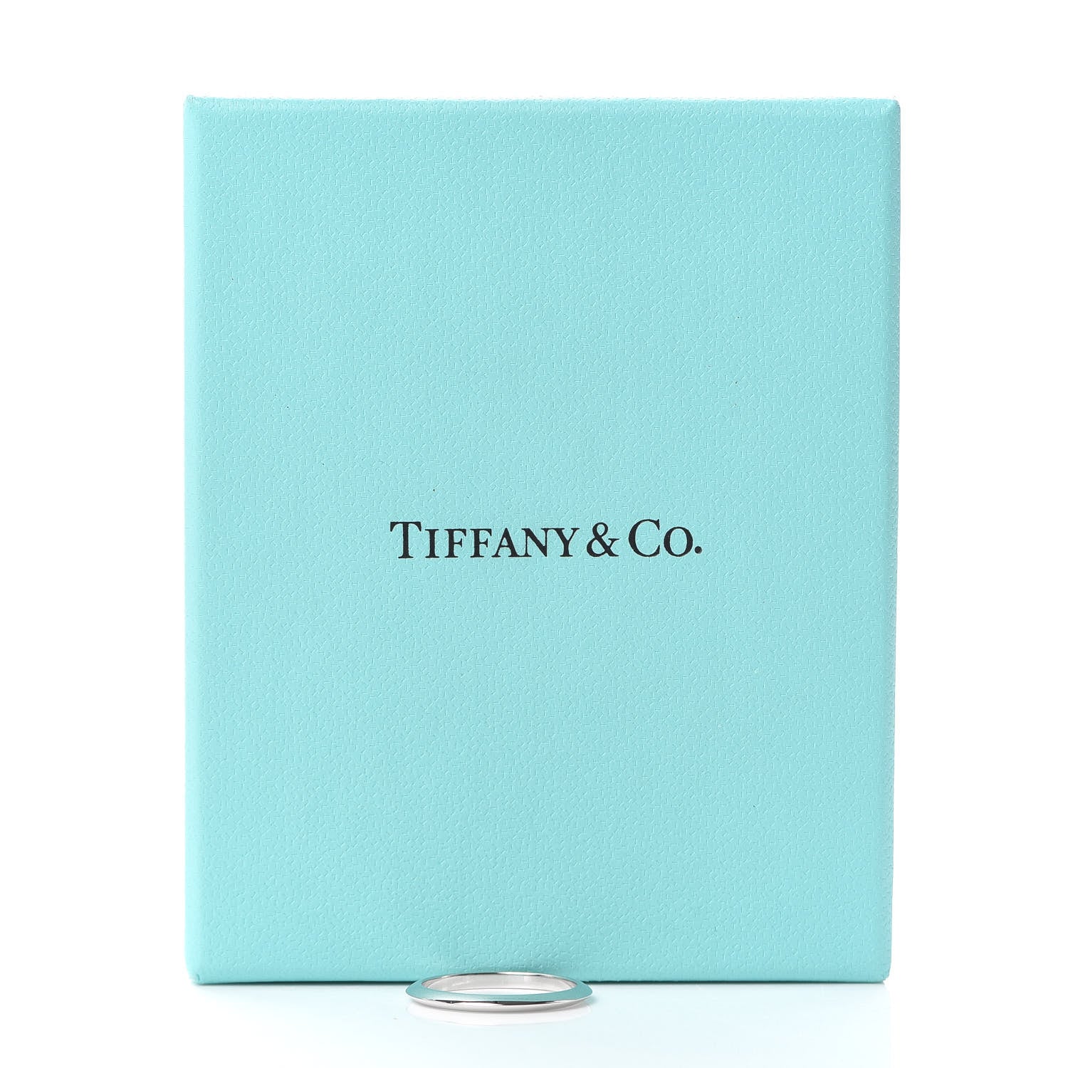 Tiffany Platinum 2mm Knife Edge Wedding Band Ring 52 6 5 of 5
