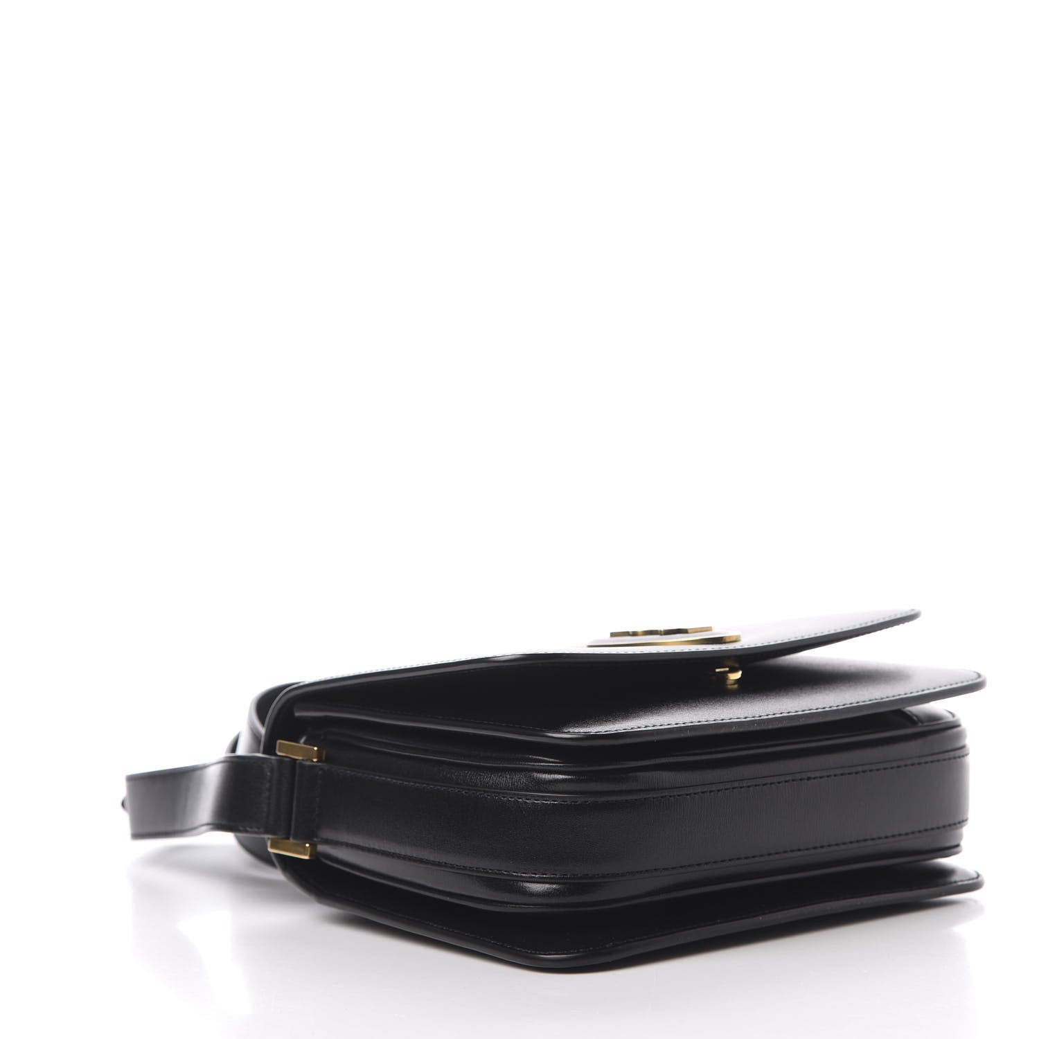 Saint Laurent Calfskin Le 61 Shoulder Bag Black 4 of 11
