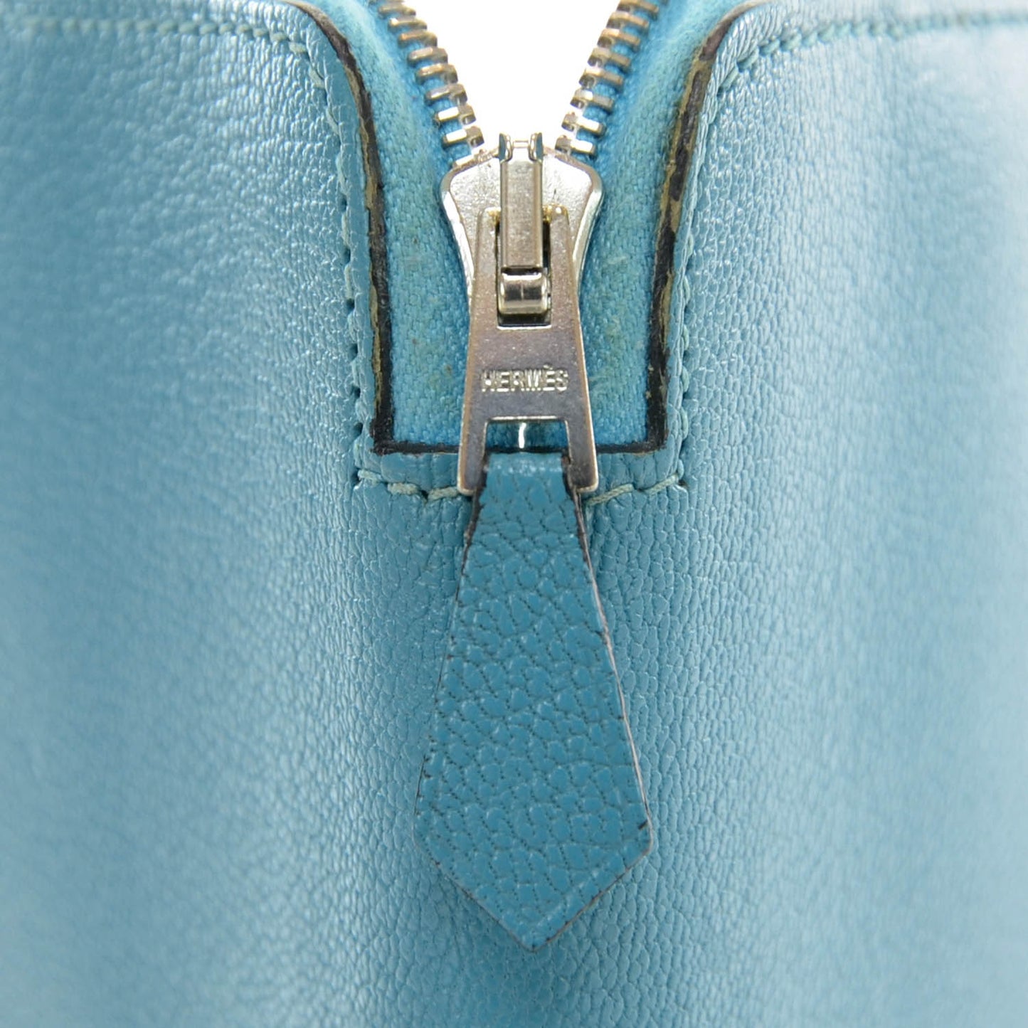 Chevre Mysore Globe Trotter Zip Agenda GM Turquoise