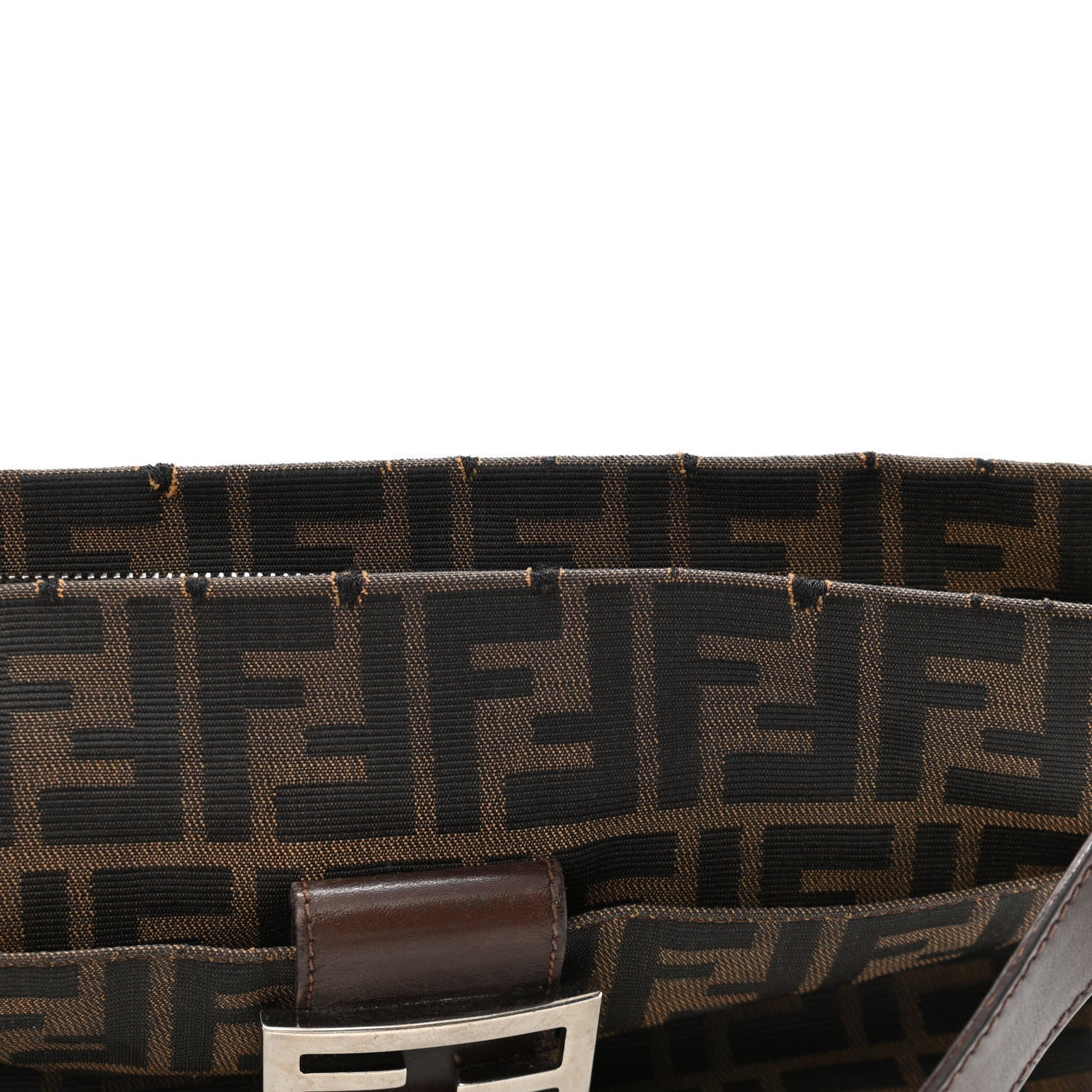 Fendi Zucca Shoulder Bag Tobacco 9 of 13