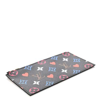 Louis Vuitton Game On Felicie Chain Wallet Zippered Insert Black 4 of 6