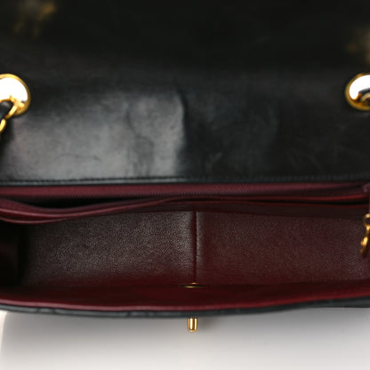 Chanel Lambskin Quilted Medium Single Flap Black 5 of 13