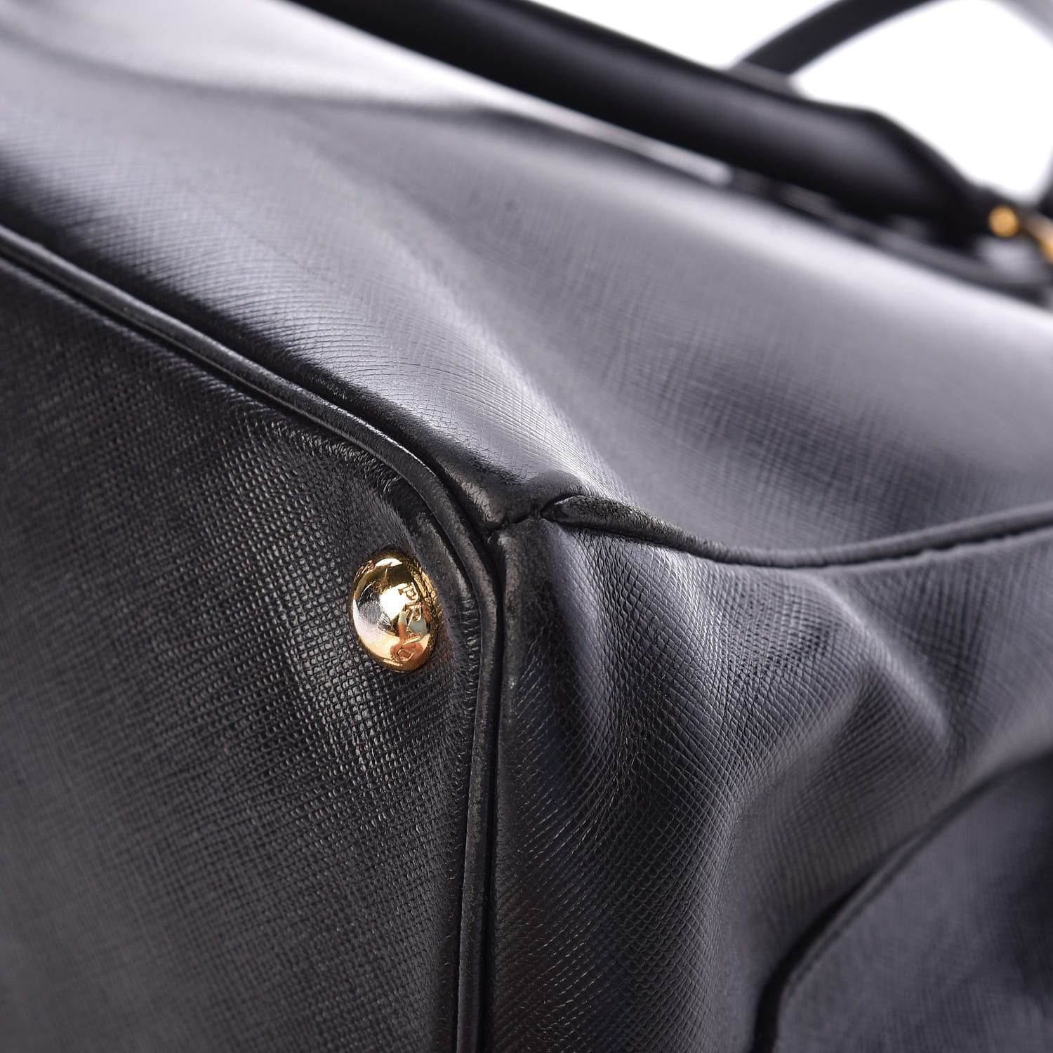 Prada Saffiano Medium Galleria Double Zip Tote Black 15 of 17