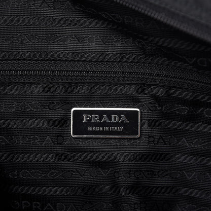 Prada Nylon Vela Messenger Bag Black 8 of 12