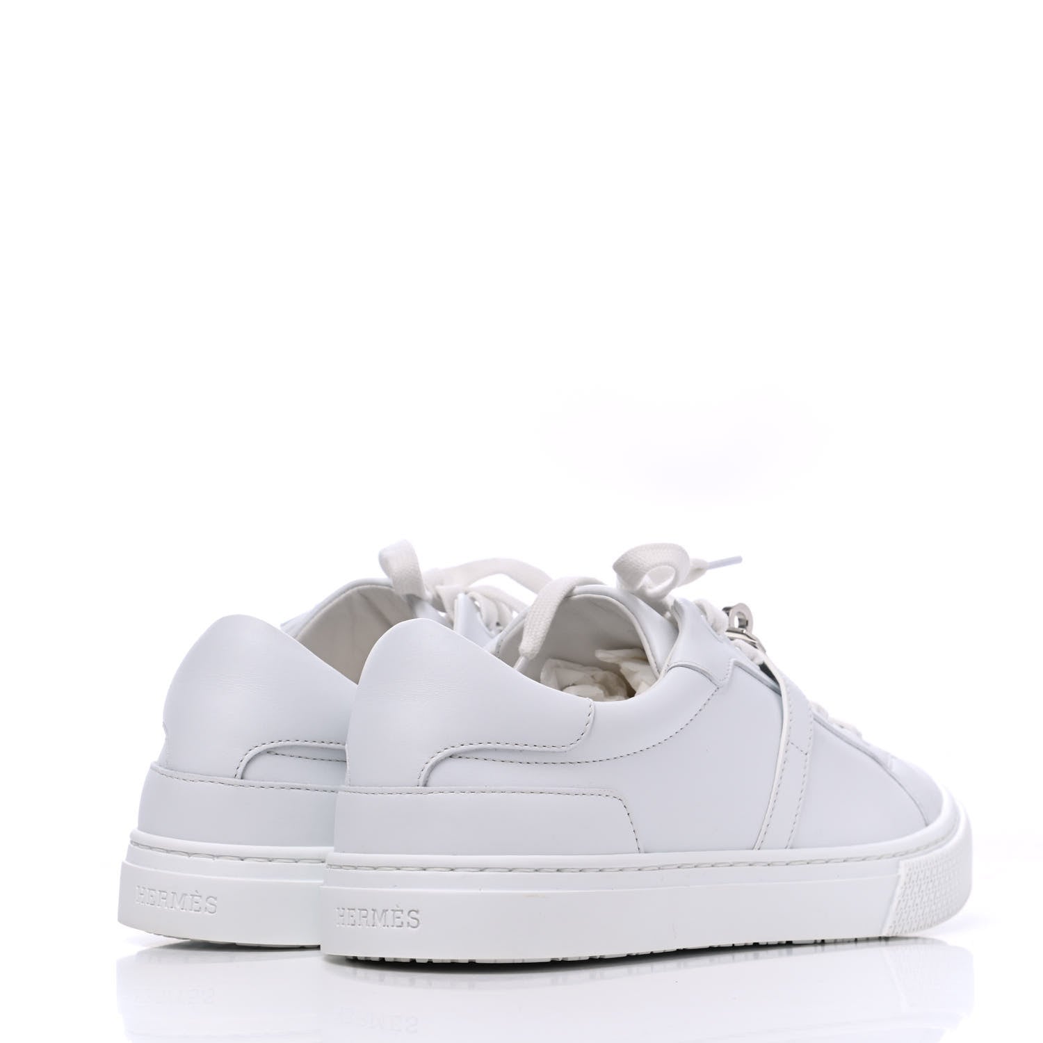 Hermes Calfskin Day Sneakers 37 White 4 of 18