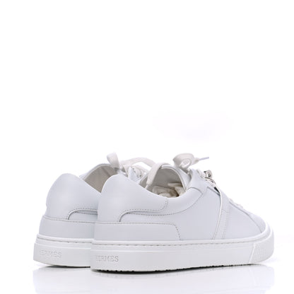 Hermes Calfskin Day Sneakers 37 White 4 of 18