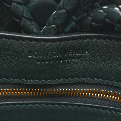 Bottega Veneta Nappa Intrecciato Small Andiamo Shoulder Bag Emerald Green 5 of 8