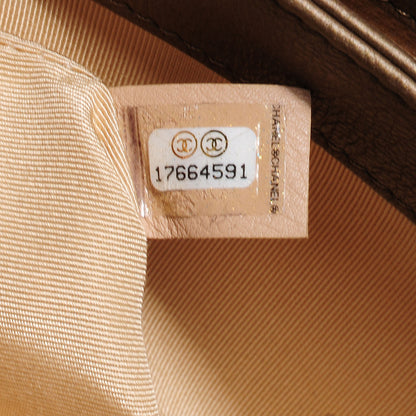 Chanel Calfskin Medium Crown Flap Gold 9 of 9