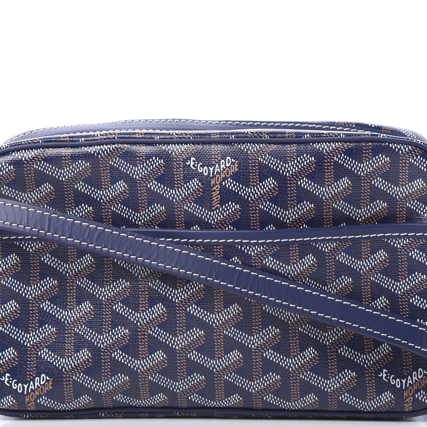 Goyardine Sac Cap Vert Navy