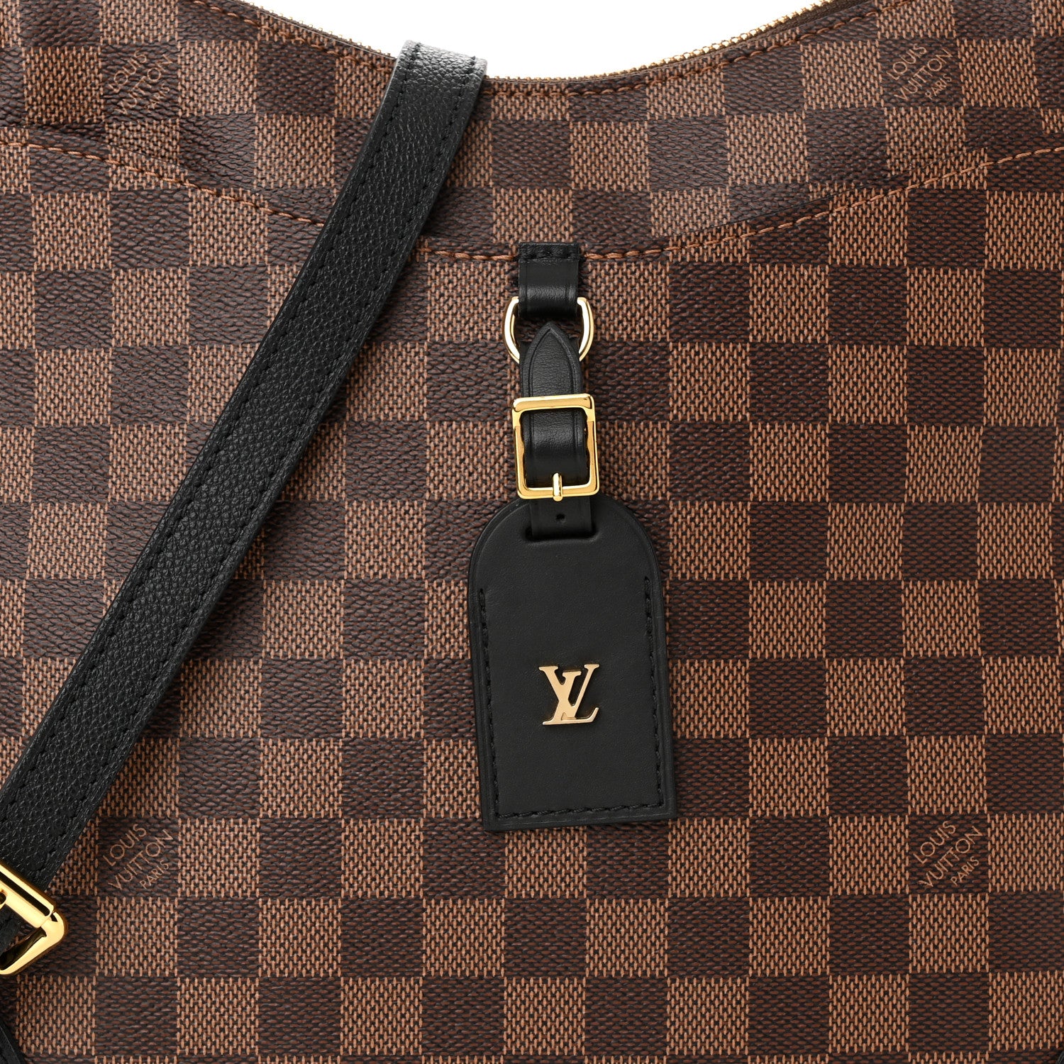 Louis Vuitton Damier Ebene Odeon MM Black 7 of 9