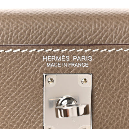 Hermes Epsom Mini Kelly Sellier 20 Etoupe 6 of 9