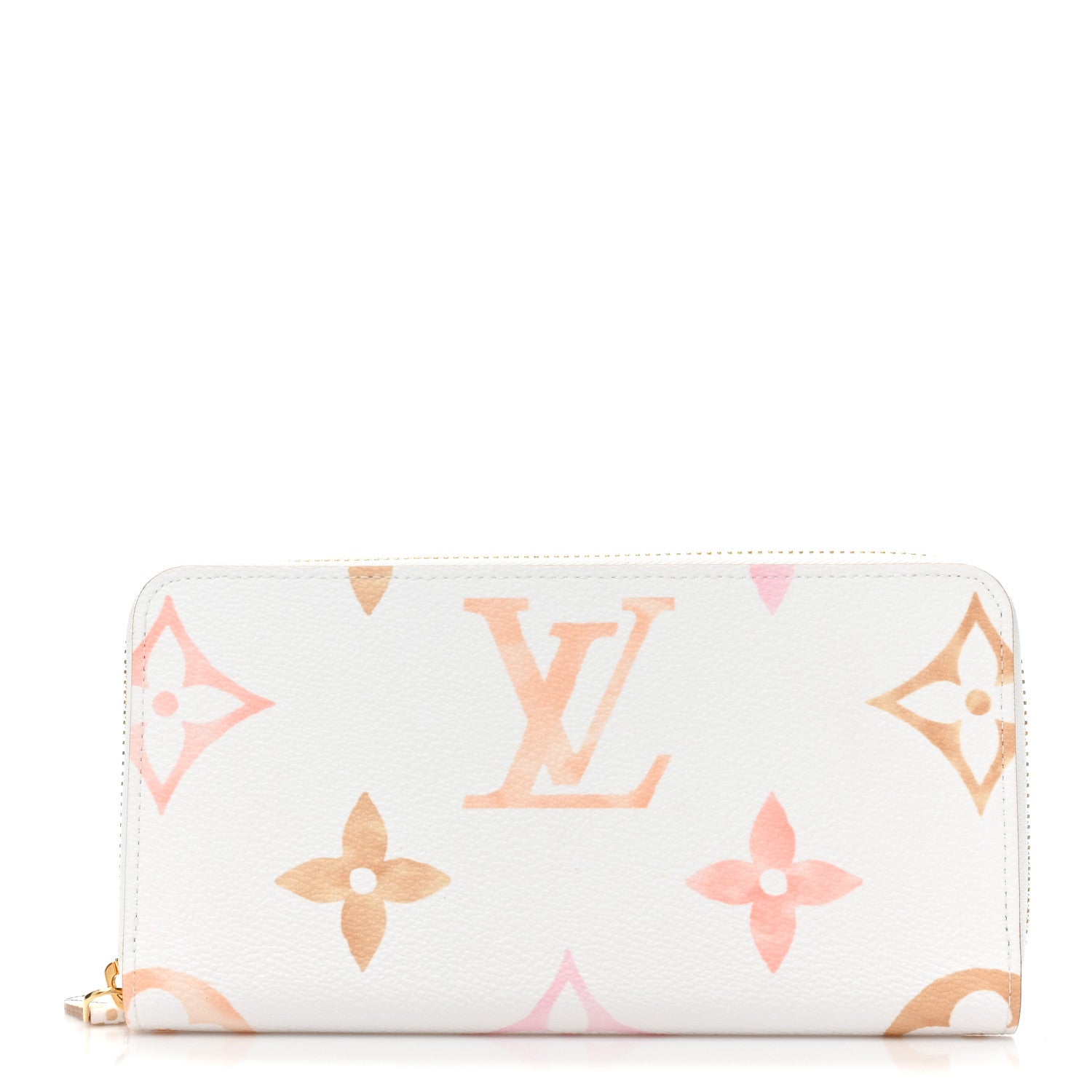 Louis Vuitton Monogram Giant By The Pool Zippy Wallet Resort Beige 1 of 12