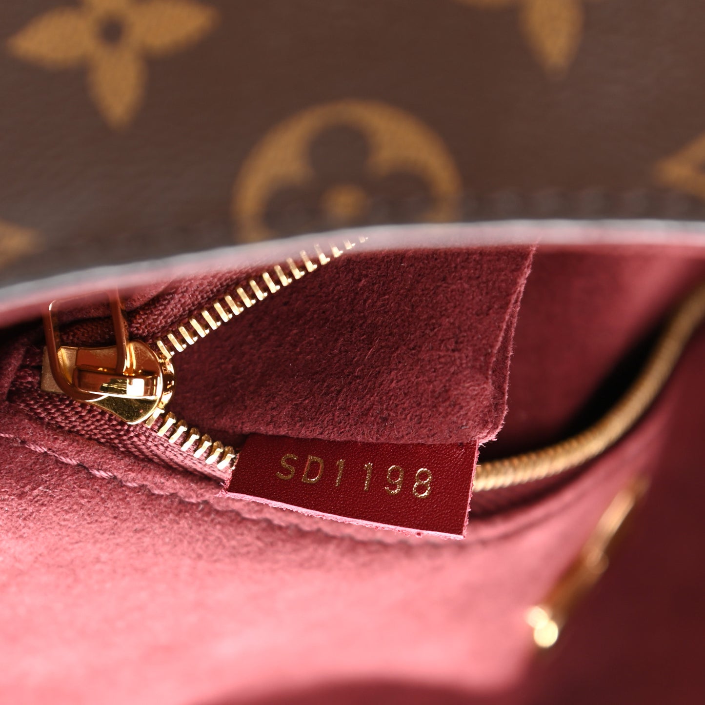 Monogram Flower Hobo Bordeaux