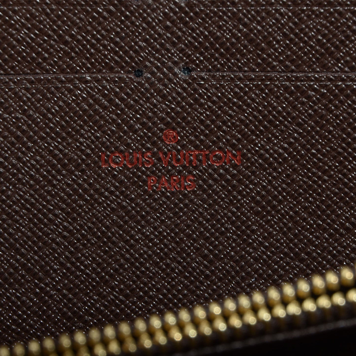 Damier Ebene Zippy Wallet
