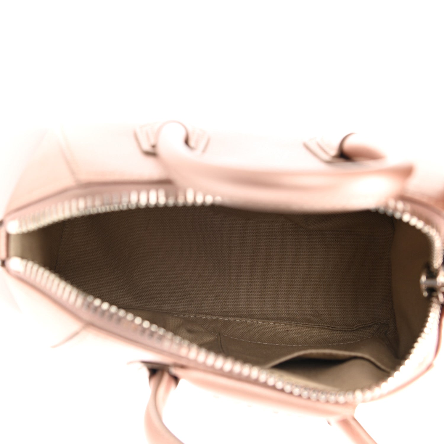 Givenchy Metallic Sugar Goatskin Mini Antigona Light Pink 5 of 12