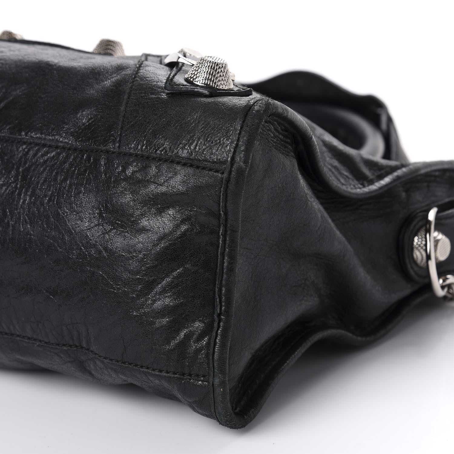 Balenciaga Agneau Giant 21 Silver Hardware City Black 8 of 14