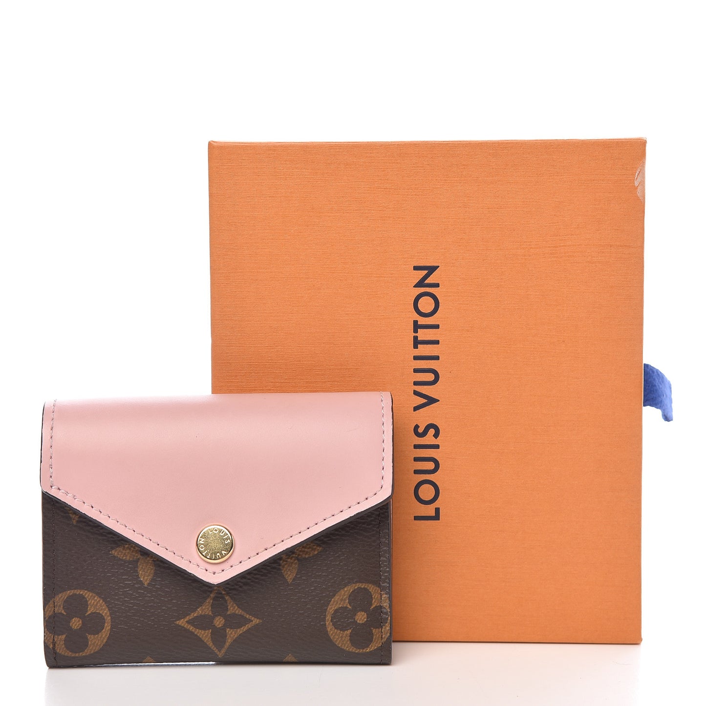 Monogram Zoe Wallet Rose Ballerine