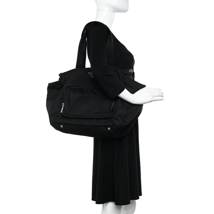 Prada Tessuto Nylon Vela Diaper Bag Black 2 of 10