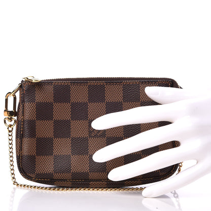 Louis Vuitton Damier Ebene Mini Pochette Accessories 2 of 8