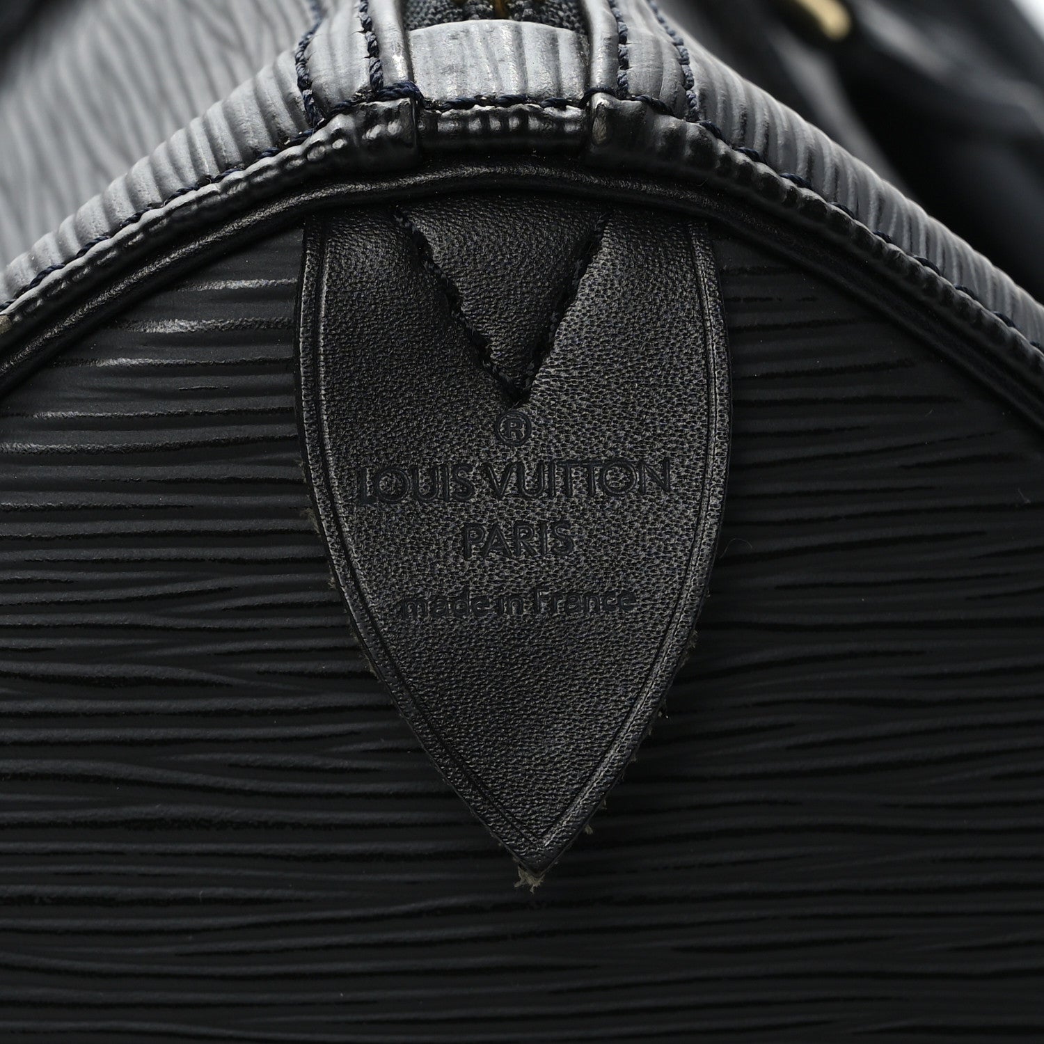 Louis Vuitton Epi Speedy 35 Black 7 of 11